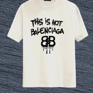 Balenciaga crew neck T-shirt short sleeve